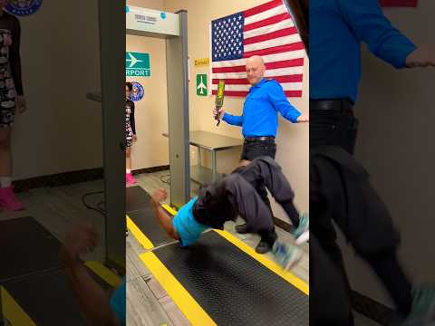 The Super Serious Martial Artist at TSA Checkpoint! #comedy #skit #acrobatics