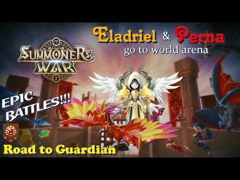 Summoners War - Perna and Eladriel go to World Arena!!!
