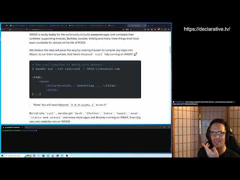 Haskell + WASM redux, postgresql-replicant