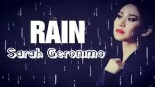RAIN with Lyrics by Sarah G.