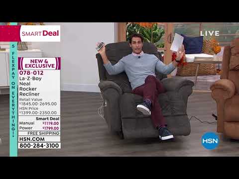 HSN | La-Z-Boy Furniture 10.11.2021 - 12 PM
