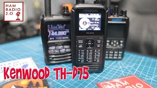 FIRST LOOK! Kenwood TH-D75 vs TH-D74 - Menus and APRS Info