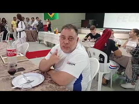 Taekwondo indiara-goias, cerimônia de entrega de Faixas pretas FECOT. 