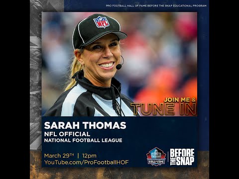 Sarah Thomas - NFL Official and Trailblazer (Women's History Month) (Ep. 51)