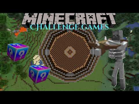 Minecraft MUTANT SKELETON CHALLENGE GAMES Lucky Block Mod   Modded Mini Game