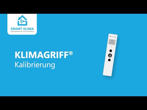KLIMAGRIFF®: Kalibrierung