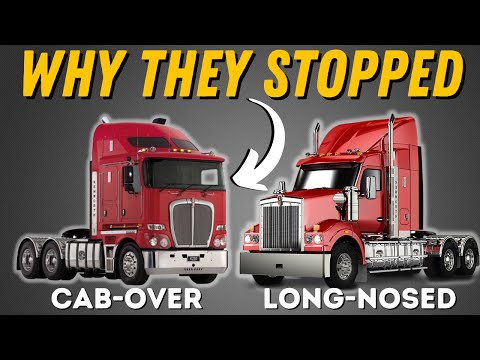 Thumbnail for THIS Is Why America Stopped Making Cab-over Trucks by Kenworth, Peterbilt, Cabover truck, SEAT, video, WiLL, Mercedes-Benz, Truck, Van, vide