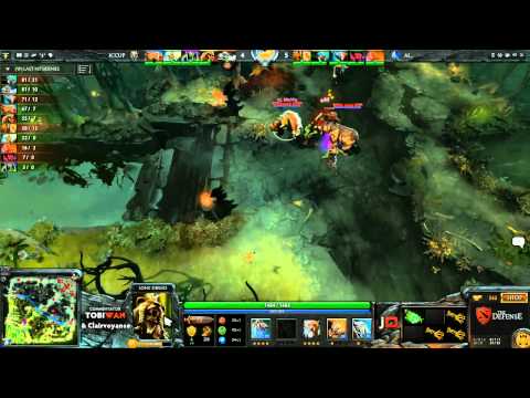 iCCup vs Absolute Legends Game 2   The Defense 4 DOTA 2   TobiWan