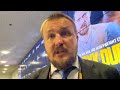 Usyk's promoter DEFENDS LOW BLOW BACKLASH! Calls out Daniel Dubois for MULTIPLE LOW BLOWS!