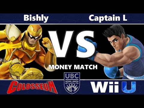UBC Colosseum: Money Match - Bishly (Captain Falcon, Fox) vs Captain L (Little Mac)