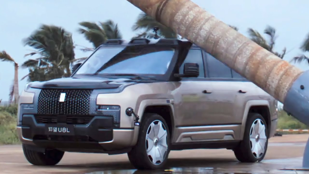 BYD Dropped A Giant Tree On Its $150K SUV And It Still Drove Away