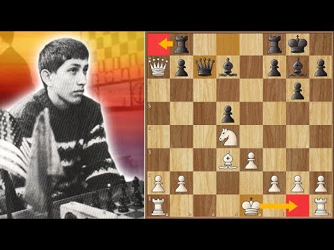 Bobby Fischer Makes Quick Work of Paul Keres || 1959. Candidates