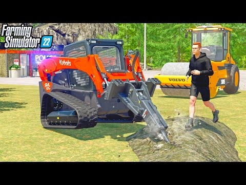 I RENOVATED A POLICE STATION | CAN WE MAKE MILLIONS? FARMING SIMULATOR 22