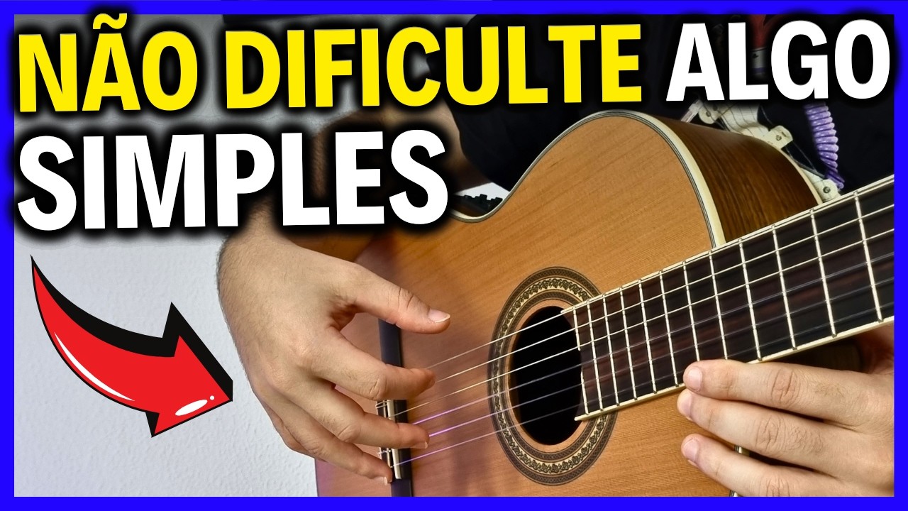 DEDILHADO fica mais fácil quando você entende isso - Como DEDILHAR - Aula de violão + EXERCÍCIOS