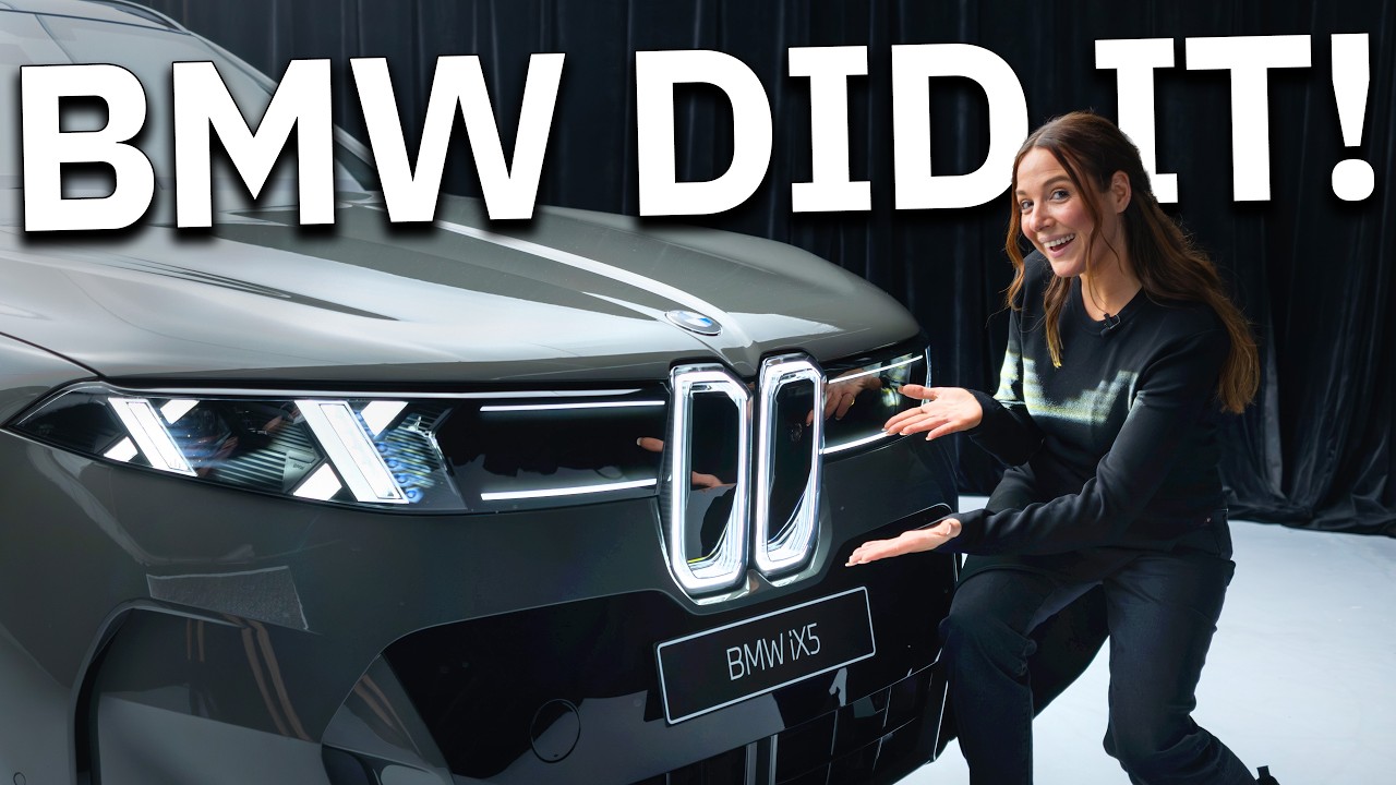 845km Range?! The New Electric BMW iX5 is Insane
