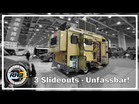 💥Dieses Wohnmobil aus China sprengt alle Grenzen 💥– 3Fach-Slide-Out & Offroad MILITÄRSTANDARD 😱⚡