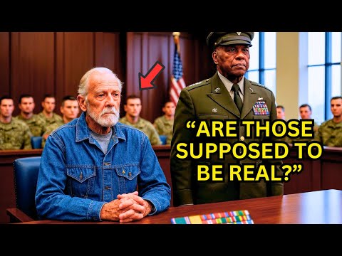The Judge Mocked the Veteran’s Medals as Fake — Then a General Entered and Stopped Everything