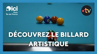 Vous ne connaissez pas le billard artistique ? Un double champion du monde le ré