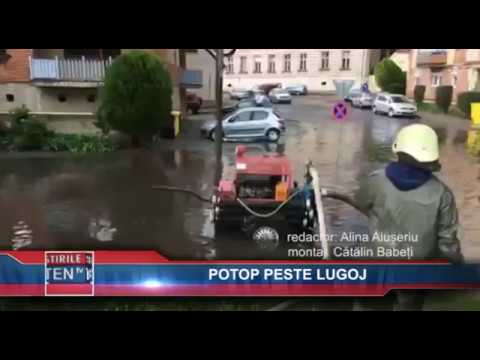 POTOP PESTE LUGOJ - 25 MAI 2018