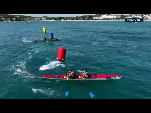 2023 European Rowing Coastal & Beach Sprint Champs - CMix2x FB - Maria Condurso Giovanni Ficarra