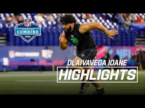 Olaivavega Ioane's 2026 NFL Scouting Combine Workout