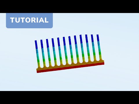 CADFEM Tutorial Nr. 16 - Instationäre Temperaturverteilung und Thermospannungen