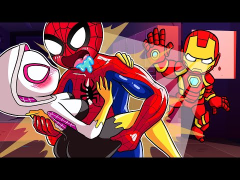 SPIDER-MAN BREWING CUTE PREGNANT & CUTE BABY FACTORY 4 - Marvel's Spidey & Amazing Friends Animation