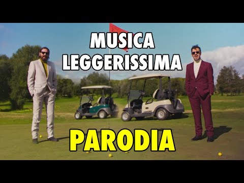 MUSICA LEGGERISSIMA PARODIA - Colapesce, Dimartino (Prod. Steve)