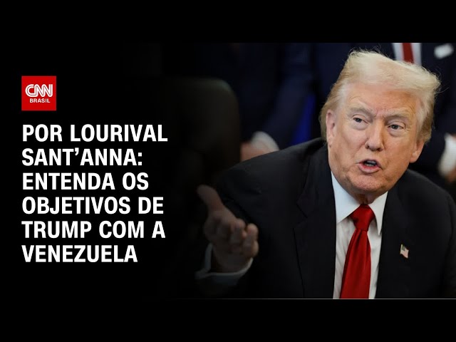 Análise: Trump tem três objetivos com relação à Venezuela  | CNN PRIME TIME