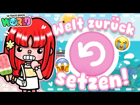 I'M RESETTING MY ENTIRE WORLD IN TOCA BOCA! New outfits, new house for summer ✨