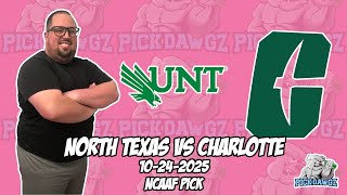 Download the video "North Texas vs Charlotte 10/24/25 College Football Picks & Predictions | Week 9 NCAAF"