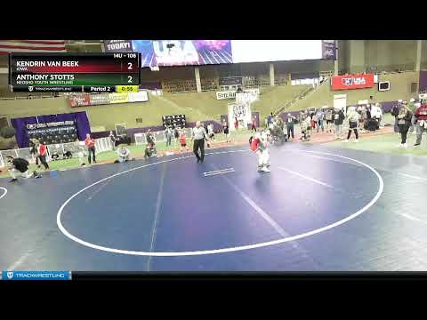 106 Lbs Cons. Round 3 - Kendrin Van Beek, Iowa Vs Anthony Stotts, Neosho Youth Wrestling 1904