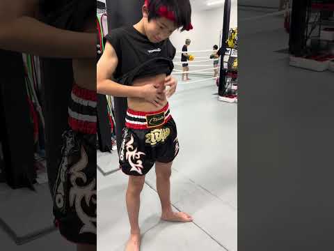 ボディ強化🔥#kickboxing #格闘技 #ボディ打ち #素手 三日月蹴り #sports #shorts