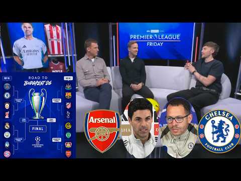 Arsenal vs Chelsea | Mikel Arteta And Liam Rosenior Battle🔥 Who Will Win? Champions League Draw