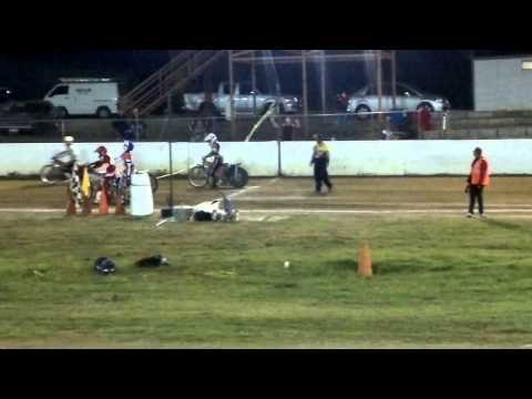 Pinjar Park 250 Junior Race 4 Tapes get taken out by Jett 20 Oct 2012