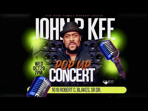 John P. Kee - Popup Live Concert