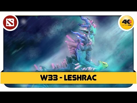 w33 Leshrac ranked Gameplay in Dota 2 over 8000 mmr