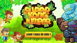 Super Kong Jumper - Level Boss de Gelo | Jogos divertidos para Celular