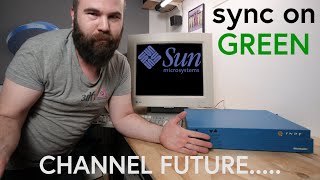 SUN 13w3 Monitor on a Silicon Graphics Indy - Future of my Channel......