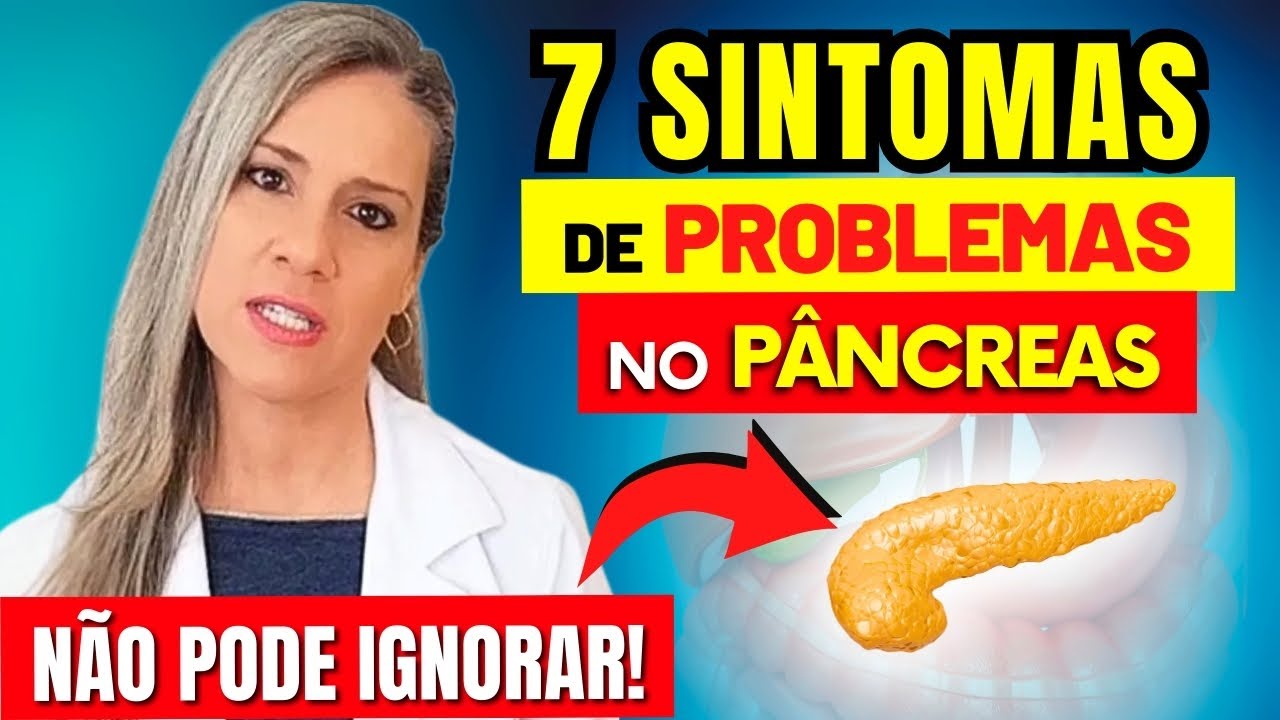 7 SINTOMAS de PROBLEMAS NO PÂNCREAS que você NÃO PODE IGNORAR! O Que Fazer e Causas