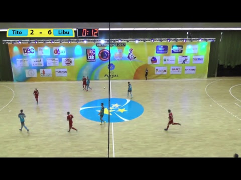 KMF Titograd vs FC Liburn - Match 3 of  UEFA FUTSAL CUP 2017/2018 - Preliminary round - Group B