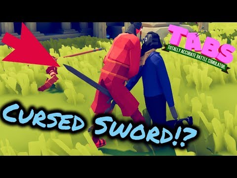 Cursed Sword vs Every Unit + Mod Units- TABS Original Mods Renaissance Update