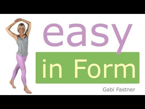 🍏 20 min. easy in Form | lockeres Kraft-Ausdauer Training, Fatburner ohne Geräte, im Stehen