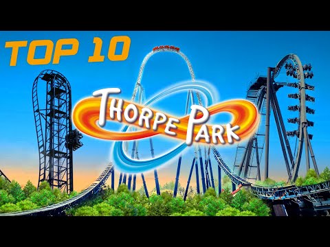 Top 10 THORPE PARK Rides 2024