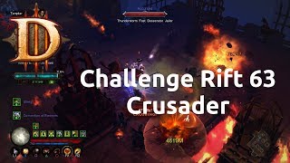 Diablo 3 - Challenge Rift - Challenge 63 - Crusader - Completed