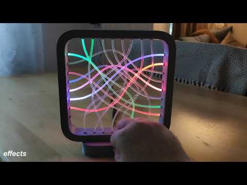 Transmit Your Gaze to This Fiber Optic LED Lamp