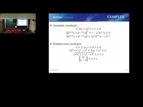 JuMP-dev 2018 | Artelys Knitro 11.0, a new conic solver and other novelties | Jean hubert Hours