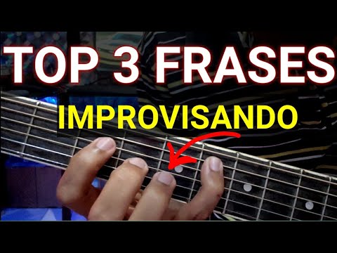 3 FRASES AUTOMÁTICAS PARA VIOLÃO - TOQUE SEM PENSAR MUITO - Improviso