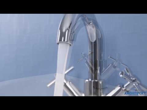 Bathroom Mono Basin Mixer Tap Waste Modern Cross Head Handle 21 Bathroom Mono Basin Mixer Tap Waste Modern Cross Head Handle -Bathroom Faucet Store