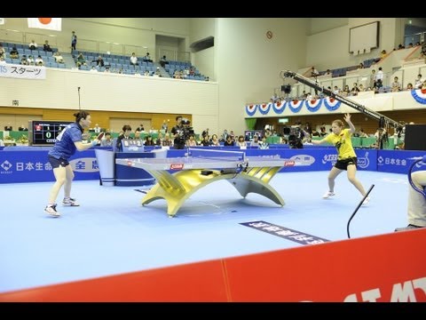 Women´s World Cup 2013 Highlights: Liu Shiwen vs Jiang Huajun (1/2 Final)
